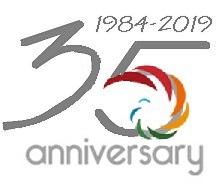 logo 35 anni colorificio e servizi per l'edilizia RSC Raffaello